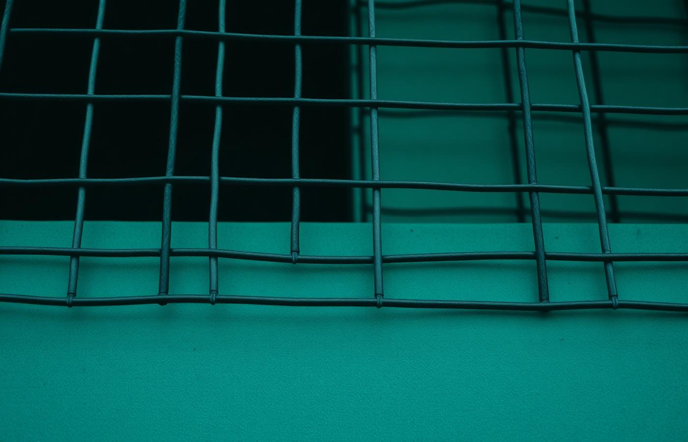 Structural reinforcing grid on an affordable housing construction site